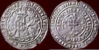 groot ZUIDELIJKE NEDERLANDEN (SOUTHERN NETHERLANDS) - GRAAFSCHAP VLAANDEREN - LODEWIJK II VAN MALE, 1346-1384 - Zilveren leeuw van twe -