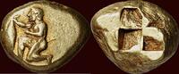 EL Stater MYSIA, KYZIKOS - or kyzikenos, circa 550-480 BC -