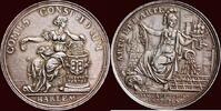 medal NOORDELIJKE NEDERLANDEN (NETHERLANDS) - REPUBLIEK, 1581-1795 - HOLLAND - STAD HAARLEM - Zilveren vroedschapspenning (council ) -