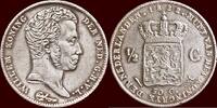 Koninkrijk der Nederlanden ½ Gulden NEDERLAND (NETHERLANDS, KINGDOM) - WILLEM I, 1815-1840 - 1822, Utrecht -