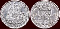 Zeeland scheepjesschelling NOORDELIJKE NEDERLANDEN (NETHERLANDS) - REPUBLIEK,1581-1795 - ZEELAND - Piedfort 1753, Middelburg -