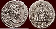 Roman Empire AR Drachm SEPTIMIUS SEVERUS, 193-211 - CAPPADOCIA, CAESAREA - year 16 -