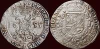 ZUIDELIJKE NEDERLANDEN (SOUTHERN NETHERLANDS) - GRAAFSCHAP VLAANDEREN - PHILIPS IV, 1621-1665 - Patagon 1655, Brugge -