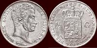 Koninkrijk der Nederlanden ½ Gulden NEDERLAND (NETHERLANDS, KINGDOM) - WILLEM I, 1815-1840 - 1822, Utrecht -