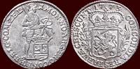 Zeeland Zilveren dukaat NOORDELIJKE NEDERLANDEN (NETHERLANDS) - REPUBLIEK, 1581-1795 - ZEELAND - 1/8 1773, Middelburg -