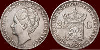Koninkrijk der Nederlanden 2 ½ Gulden NEDERLAND (NETHERLANDS, KINGDOM) - WILHELMINA, 1890-1948 - -