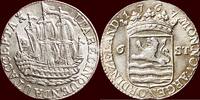 Zeeland Scheepjesschelling NOORDELIJKE NEDERLANDEN (NETHERLANDS) - REPUBLIEK, 1581-1795 - ZEELAND - 1767, Middelburg -