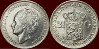 Koninkrijk der Nederlanden 2 ½ Gulden NEDERLAND (NETHERLANDS, KINGDOM) - WILHELMINA, 1890-1948 - -