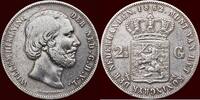 Koninkrijk der Nederlanden 2 ½ Gulden NEDERLAND (NETHERLANDS, KINGDOM) - WILLEM III, 1849-1890 - -