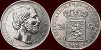 Koninkrijk der Nederlanden 2 ½ Gulden NEDERLAND (NETHERLANDS, KINGDOM) - WILLEM III, 1849-1890 - -