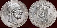 Koninkrijk der Nederlanden 2 ½ Gulden NEDERLAND (NETHERLANDS, KINGDOM) - WILLEM III, 1849-1890 - -
