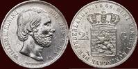 Koninkrijk der Nederlanden 2 ½ Gulden NEDERLAND (NETHERLANDS, KINGDOM) - WILLEM III, 1849-1890 - -