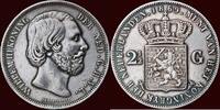 Koninkrijk der Nederlanden 2 ½ Gulden NEDERLAND (NETHERLANDS, KINGDOM) - WILLEM III, 1849-1890 - -