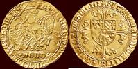 Gouden rijder NOORDELIJKE NEDERLANDEN (NETHERLANDS) - GRAAFSCHAP HOLLAND - PHILIPS DE GOEDE, 1434-1467 - z .j. , Dordrecht -