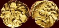 AV Stater CELTS - GALLIA BELGICA (GAUL) - AMBIANI - circa 90-80 BC -