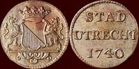 Utrecht Duit NOORDELIJKE NEDERLANDEN (NETHERLANDS) - REPUBLIEK, 1581-1795 - STAD UTRECHT - 1740/39 -