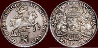 zilveren rijder NOORDELIJKE NEDERLANDEN (NETHERLANDS) - REPUBLIEK, 1581-1795 - HOLLAND - Gesoigneerd