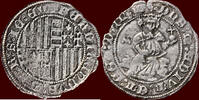 ITALY - NAPLES - FERDINAND I OF ARAGON, 1458-1494 - Carlino n.d. (1458/1459) -