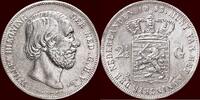 Koninkrijk der Nederlanden 2 ½ Gulden NEDERLAND (NETHERLANDS, KINGDOM) - WILLEM III, 1849-1890 - 1853/2 -