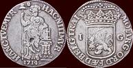 Utrecht Gulden NOORDELIJKE NEDERLANDEN (NETHERLANDS) - REPUBLIEK, 1581-1795 - UTRECHT - 1714, Utrecht -