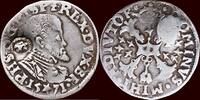 1/10 Philipsdaalder ZUIDELIJKE NEDERLANDEN (SOUTHERN NETHERLANDS) - HERTOGDOM BRABANT - PHILIPS II, 1555-1598 - 1571, Maastricht -