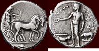 AR Tetradrachm SICILIA (SICILY), SELINOUS (SELINUS / SELINUNTE) - circa 440-420 BC -