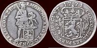 Zeeland Zilveren dukaat NOORDELIJKE NEDERLANDEN (NETHERLANDS) - REPUBLIEK, 1581-1795 - ZEELAND - 1/8 1771, Middelburg -