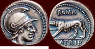 AR Denarius ROMAN REPUBLIC - P.SATRIENUS - Rome -