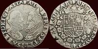 20 stuivers ZUIDELIJKE NEDERLANDEN (SOUTHERN NETHERLANDS) - HERTOGDOM BRABANT - ALBRECHT & ISABELLA, 1598-1621 – Gulden van 1602/01, Antwe -