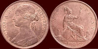 1 Penny ENGLAND - UNITED KINGDOM - VICTORIA, 1837-1901 - 1862, London -