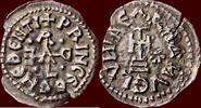 Denaro 839-851 n. Chr. ITALY - PRINCIPIALITY OF THE LOMBARDS - RADELCHIS, 839-851 - Benevento ss / ss-
