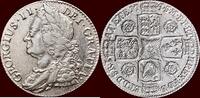 Shilling ENGLAND - UNITED KINGDOM - GEORGE II, 1727-1760 - 1745, London -