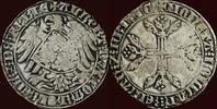 Dubbele groot NOORDELIJKE NEDERLANDEN (NETHERLANDS) - GRAAFSCHAP HOLLAND - ALBRECHT VAN BEIEREN, 1389-1404 - pasant of zgn. plaisant z.j. , D -