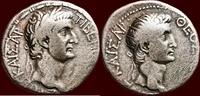 Roman Empire AR Tetradrachm TIBERIUS, 14-37 - ISSUE IN HONOUR OF DIVUS AUGUSTUS - SYRIA, SELEUKIA AND PIERIA - Antiochia ad Orontem -