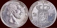 Koninkrijk der Nederlanden 2 ½ Gulden NEDERLAND (NETHERLANDS, KINGDOM) - WILLEM III, 1849-1890 - -