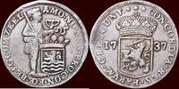 Zeeland Zilveren dukaat NOORDELIJKE NEDERLANDEN (NETHERLANDS) - REPUBLIEK, 1581-1795 - ZEELAND - 1737, Middelburg -