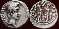 Roman Empire AR Quinarius AUGUSTUS, 27 BC-14 AD - Emerita -