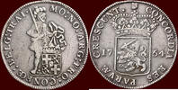 Utrecht Zilveren dukaat NOORDELIJKE NEDERLANDEN (NETHERLANDS) - REPUBLIEK, 1581-1795 - UTRECHT - 1754, Utrecht -