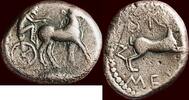 AR Tetradrachm SICILIA (SICILY), MESSANA - circa 480-461 BC -