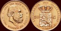 Koninkrijk der Nederlanden 10 Gulden NEDERLAND (NETHERLANDS, KINGDOM) - WILLEM III, 1849-1890 - 1879/77 -