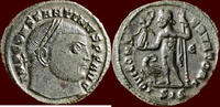 Roman Empire Follis CONSTANTINE I THE GREAT, 307-337 - BI Siscia -