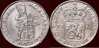 Utrecht Zilveren dukaat NOORDELIJKE NEDERLANDEN (NETHERLANDS) - REPUBLIEK, 1581-1795 - UTRECHT - ½ 1774, Utrecht -