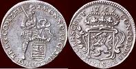 Zeeland Zilveren dukaat NOORDELIJKE NEDERLANDEN (NETHERLANDS) - REPUBLIEK, 1581-1795 - ZEELAND - 1/8 of Pietje 1767, Middelburg -