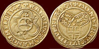 Goudgulden NOORDELIJKE NEDERLANDEN (NETHERLANDS) - OVERIJSSEL - DE DRIE RIJKSSTEDEN: DEVENTER / KAMPEN / ZWOLLE - KAREL V, 1519-1556 - 1 -