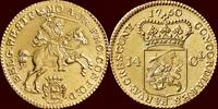 West-Friesland 14 gulden NOORDELIJKE NEDERLANDEN (NETHERLANDS) - REPUBLIEK, 1581-1795 - WEST-FRIESLAND - Gouden rijder van 1750, Medemblik -