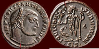Roman Empire Follis CONSTANTINE I THE GREAT, 307-337 - BI Siscia -