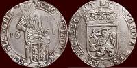Gelderland Zilveren dukaat NOORDELIJKE NEDERLANDEN (NETHERLANDS) - REPUBLIEK, 1581-1795 - GELDERLAND - 1661, Harderwijk -