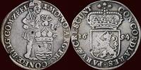 Zeeland Zilveren dukaat NOORDELIJKE NEDERLANDEN (NETHERLANDS) - REPUBLIEK, 1581-1795 - ZEELAND - 1694, geslagen te Middelburg -