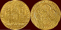Gouden Flandres ZUIDELIJKE NEDERLANDEN (SOUTHERN NETHERLANDS) - GRAAFSCHAP VLAANDEREN - LODEWIJK II VAN MALE, 1346-1384 - z.j. , Gent -