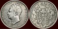 ENGLAND - UNITED KINGDOM - GEORGE IV, 1820-1830 - Halfcrown 1825, London -